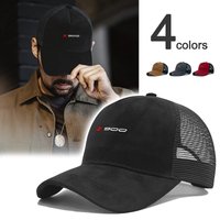 For Kawasaki Z900 Z750 Classic 250 Ninja VulcanS ZX-6R 650 Suede Mesh Baseball Cap Men Casual Adjustable Trucker Hat Outdoor Cap