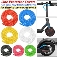 1.3m Line Organizer Pipe Protection Spiral Wrap Universal Electric Scooter Cable Protection Cover Wear-resistant for M365 PRO 2