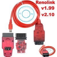 Renolink V1.99 V2.10 For Renault Car ECU Programmer OBD2 Airbag Reset OBD 2 ECM UCH Key ECU Programmer Link Car Diagnostic Tool