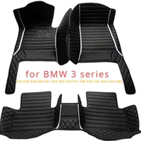 Custom Car Floor Mat for BMW 3 series M3 all model year E36 E30 E46 E90 E91 E92 E93 F30 F31 F80 F34 F35 G20 G28 G80 Accessories