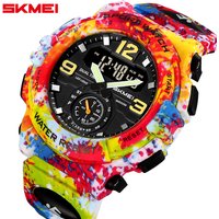SKMEI 2341 Wristwatch Alarm Clock Horloges Mannen Digital Electronic Large Dial Watch Fashion Sport Men Waterproof Quartz