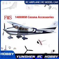 Fms 1400mm Cessna 182 Accessories Body Main Wings Flat Tail Head Cover Landing Gear Paddles Motor Shaft Lampshade
