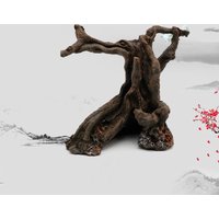Aquarium Resin Woods Ornaments Fish Tank Decoration Accessories Sink Wood Tree Fishbowl Jellyfish Carp Reptile Animals