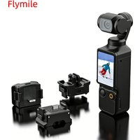 Flymile PC Quick-Release Base, for DJI Osmo Pocket 3,Charging Multi-functional Expansion Bracket,Small and Portable