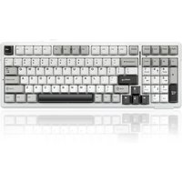AULA F99 Machanical Keyboard Bluetooth 5.0/2.4G Wireless/Wired Gasket-mounted Gaming Keyboard 99 Keys Customizable Keyboards