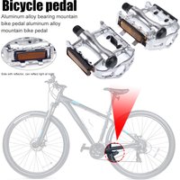 Bicycle Pedal Aluminium Alloy Lightweight Mountain MTB Cycling Bike Flat BMX MTB Pedals Bicycle Parts Accessories
