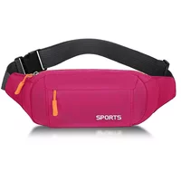 Outdoor fitness portable crossbody bag Waterproof Outdoor Sports Bag Canvas Pouch Waist Bag Fanny Pouch Crossbody Male BananaBag