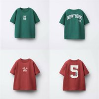 Boys Fashion TShirt Crewneck Base Shirt New Design Printed Tees Loose Casual Clothes Short-sleeved Tops Cartoon T Shirt For Kids