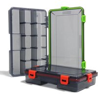 JSFun Fishing Tackle Box Large Capacity Waterproof Fishing Accessories Fish Hook Storage Lure Bait Organizer Boxes Fishing Goods