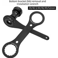 Bicycle Bottom Bracket Wrench 44/46/39/40.5/49/52mm 16/24 Notch T47 Notch for IXF GXP Install Repair Bike Tool