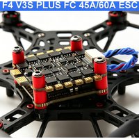 YSIDO F4 V3S Plus Flight Controller & BLS 45A/60A 4-in-1 ESC Stack Support BetaFlight/INAV for RC FPV Racing Drone Quadcopter