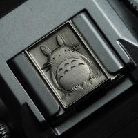 camera comic dragon cat hot shoe cover Z63 ZF copper alloy enchase vintage cartoon cute cold shoe protection caps A7M4 XE5 XM