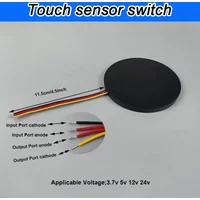 DC 12V 24v Touch Sensor Switch for LED Strip Lights | Indoor Lighting Control | Easy Installation Touch Dimmer | Office Design