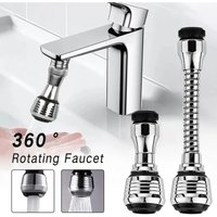 Kitchen Water Faucet Bubbler Water Saving High Pressure Filter Tap 360 Rotate Shower Head Filter Nozzle Bathroom Accessories