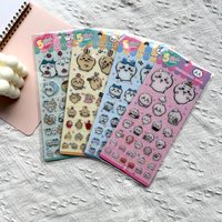 Chiikawa Usagi Hachiware 3D Resin Stickers Cute Anime Character Laptop & Phone Decor Stickers, Creative Gift