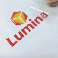 50pcs Stickers Personalized Transfer Sticker Custom Stickers Logo 3D UV DTF Wedding Labels Company Name Waterproof Car Bottle