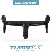 OG-EVKIN TURBO X T700 Carbon Road Integrated Handlebar 28.6mm Gravel Racing Bike Bar 360-440mm 128mm Drop 84mm Reach Matte UD