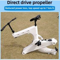 Outdoor SUP Inflatable Paddle Board Detachable Water Bike Beginner Water Ski Board Sports Float Board Water Bike Customize