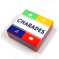 Mini 50 Cards Charades Game Portable Camping and Holiday Games For Adults and Family After Dinner Amusements Board Game