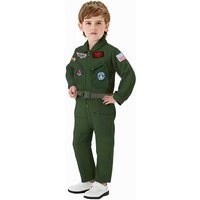 Adventure Awaits with Our Embroidered Pilot Jumpsuit and Belt School Gymnastics Costumes for Holiday Dress Up Parties