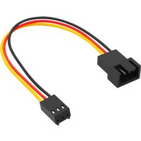 Small 3Pin to 4Pin Fan Connector Adapter For Dell Converter 15CM
