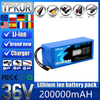 brand new 36V 20AH 10S 5P Lithium battery pack 200-1000W High Power For Electric motorcycle scooter With BMS