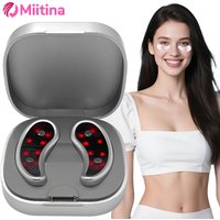 EMS Micro-current Red Light Eye Care Massage With Gel Patch For Treatment Under Eye Wrinkle Improvement Dark Circles SkinCare