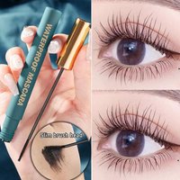 Lengthens Eyelashes Black Mascara Extra Volume Ultra-Fine Waterproof Curling Natural Lashes Mascara Female Eyes Cosmetic Makeup