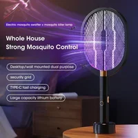 Rechargeable Electric Mosquito Killer 3000V High Voltage UV Light Insect Trap for Home Indoor Outdoor Camping Pest Control