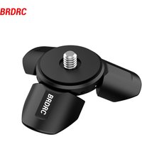 BRDRC Mini Tripod for DJI Pocket 4/Pocket 3/Action 6/5/Osmo 360 Desktop Stand Magnetic Metal Tripod Camera Accessories