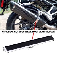 Free Shipping 33mm Universal Motorcycle Exhaust GY6 Clamp Rubber Leather Holster Muffler Escape Silencer Rubber Motorcycle Clamp