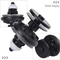 20 Kit Door Panel Card Trim Clips Interior Fastener Fixing Rivets 1257376 For Ford Focus 2 MK2 2004 - 2012 Kuga MK1 C394 C-Max