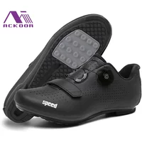 New Racing Road Cycling Shoes Breathable Non-Locking Bicycle Sneakers Men Professional Outdoor Athletic Sports Bike Shoes Unisex