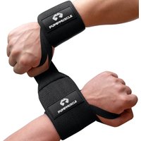 1 Pair Wrist Wraps, Bench Press Bar Grip Assist Pads, Dumbbell Hand Straps Suitable For Gym, Weightlifting, Sports