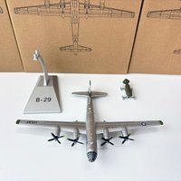 1:200 US B-29 Airborne Fortress B29 Heavy Bomber Alloy Diecast Finished Military Plane Model Decoration Display Ornament