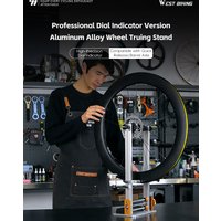 AliExpress West Biking WEST BIKING Bicycle Wheel Truing Stand With Dial Indicator Gauge Professional Adjustment Rims Road MTB Bike Wheel Repair Tool