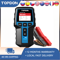 TOPDON BT200 12V Auto Batterie Tester Digital Automotive Diagnose Batterie Tester Analysator Fahrzeug Ankurbeln Lade Scanner Werkzeug