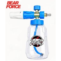 Foam Cannon Foam Generator 1L, Foam Blaster Wide Neck Adjustable Snow Foam Lance for Pressure Washer with 1/4" Quick Connector