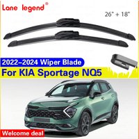 For Kia Sportage NQ5 2022 2023 2024 2pcs Front Windshield Wiper Blades Windscreen Window Accessories U J Hook 26"+18"