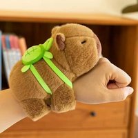 Capybara Fox Plush Wristband, Soft Animal Doll Toy, Cute Christmas Gift for Kids