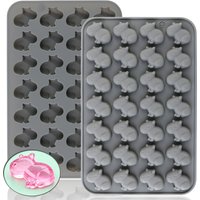 1pcs silicone capybara candy mold, thick silicone candy mold for making gummies, hard candies, caramel, chocolates, and desserts