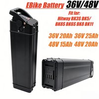 36V 25Ah 48V 20Ah Replacement Battery for COLORWAY Hitway BK3 BK5 BK6 BK8 BK11 BK37 OneSport BK6 EVERCROSS EK5 EK6 Bike Battery