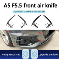 Becquet de sortie d'air de calandre avant, pièces de Modification adaptées au S5 F5.5 Sline 2021 – 2024