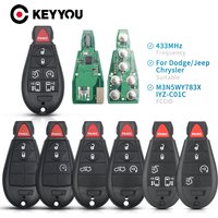 Keyyou 433mhz fern gesteuerter Autos chl üssel m3n5wy783x für Chrysler Town & Country Jeep Grand Cherokee Dodge Caravan Reise IYZ-C01C