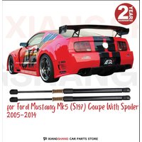 2 szt. Amortyzatorów klapy bagażnika do Forda Mustanga Mk5 (S197) Coupe z spoilerem 2005-2014 Z SPRĘŻYNĄ, gazowe rozpórki do bagażnika