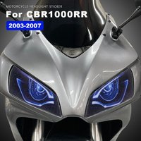 Scheinwerfer-Aufkleber, wasserdicht, Motorrad-Aufkleber, Aufkleber für Honda CBR 1000 RR 1000RR CBR1000RR 2004 2005 2006 2007, Zubehör