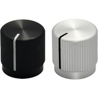 1PCS High-end 15*15mm 6mm Shaft Aluminum Rotary Electronic Control Potentiometer Knob Volume Control Knob