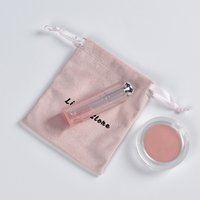 50Pcs Custom Logo Pinik Soft Velvet Drawstring Bag Dust Jewelry Pouches Personalized Logo Printed Wholesale Gift Product Package