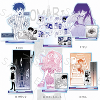 Anime Omori New 15cm Clear Acrylic Stand, Omori & Sunny, Easter desktop decor for home, office, keychain