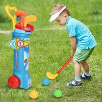 Ensemble de golf pour tout-petits, Minigolf pour enfants, jeu de sport, pratique, sports d'intérieur et d'extérieur, balle de fitness, jouets d'extérieur pour garçons et filles